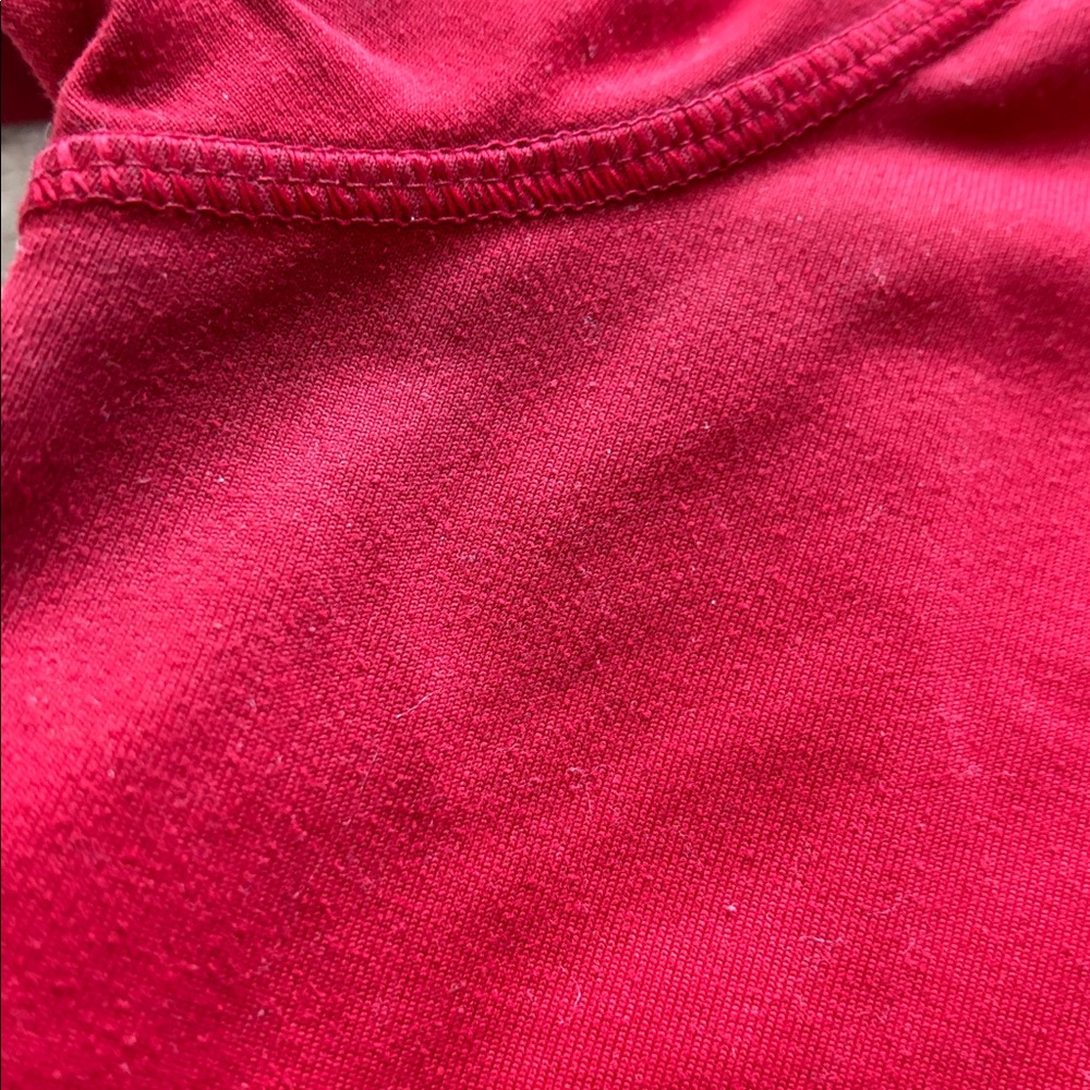 Polo by Ralph Lauren-Red Men's Crew Neck Shirt- Performance Material - Picture 7 of 7